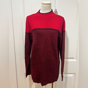 Karen Scott cotton sweater NWT
